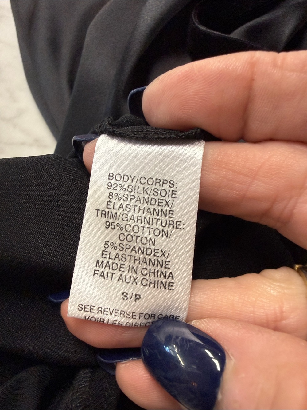 CAMI NYC Black Silk Elsie Cargo Jogger Size Small - Picture 11 of 12